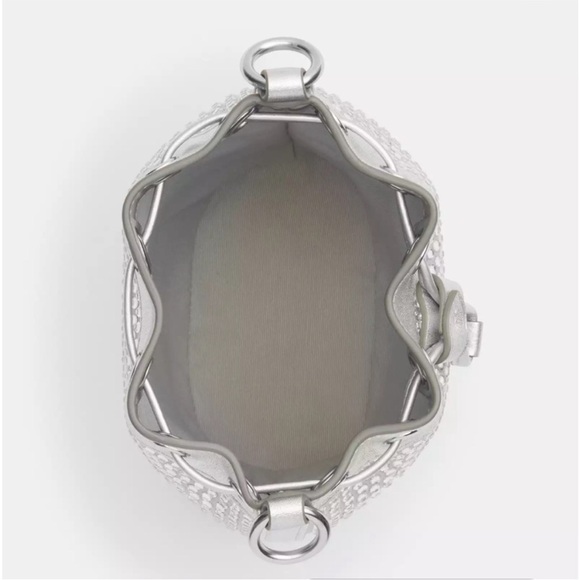 Coach Mini Bucket Bag with Crystal and Dustbag - Picture 15 of 16